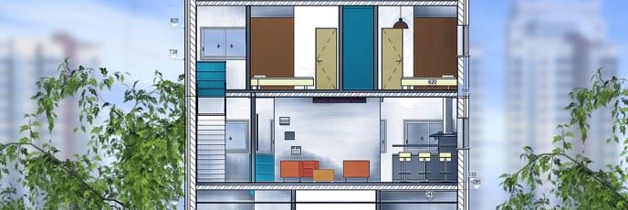 planning and design of 3-storey building and office space (7)